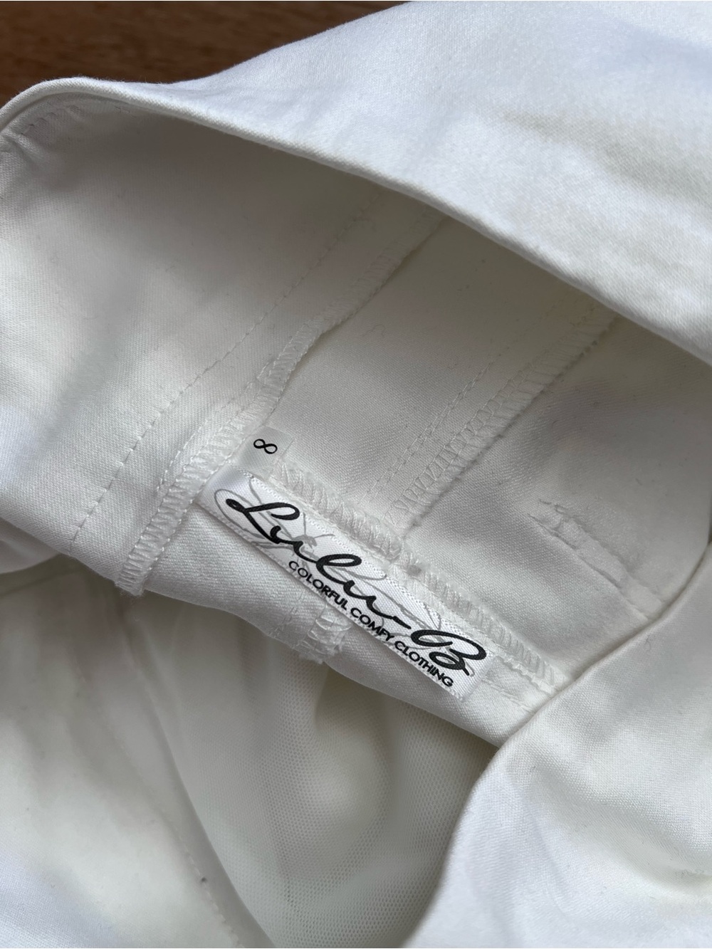 White Pearl-Accent Jeggings - Picture 2 of 2